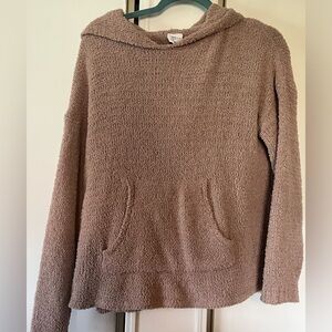 Chenille Hooded Sweater